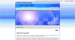 Desktop Screenshot of pacdentalgroup.com